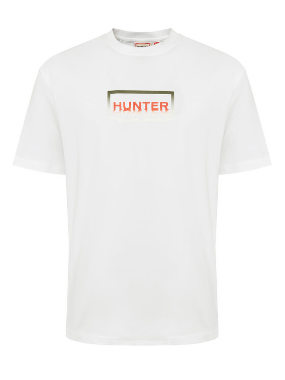 Hunter Hunter Футболка Abele UNISEX HARU0007251 Білий Regular Fit