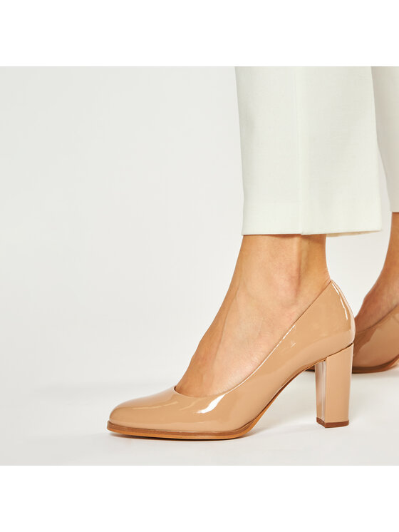 Clarks Туфлі Clarks Kaylin Cara 2 261549544 Бежевий