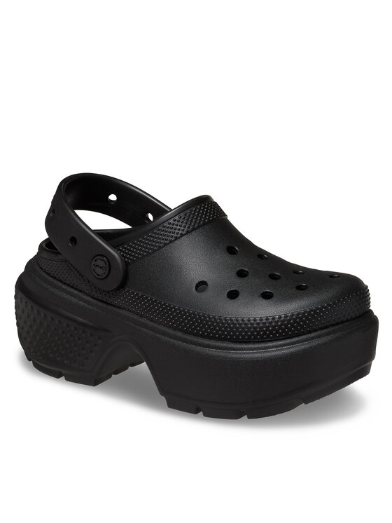 Crocs Papucs Crocs Stomp Clog 209347 Fekete