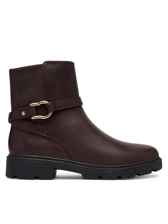 Clarks Botki Clarks Code L Bay 26327158 Brązowy ciemny