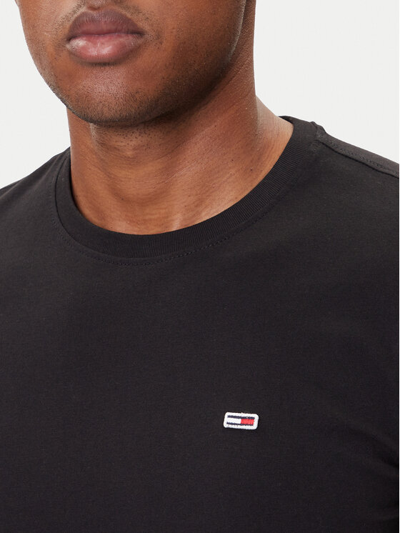 Tommy Jeans Tommy Jeans Camiseta Tjm Classic DM0DM09598 Negro Regular Fit