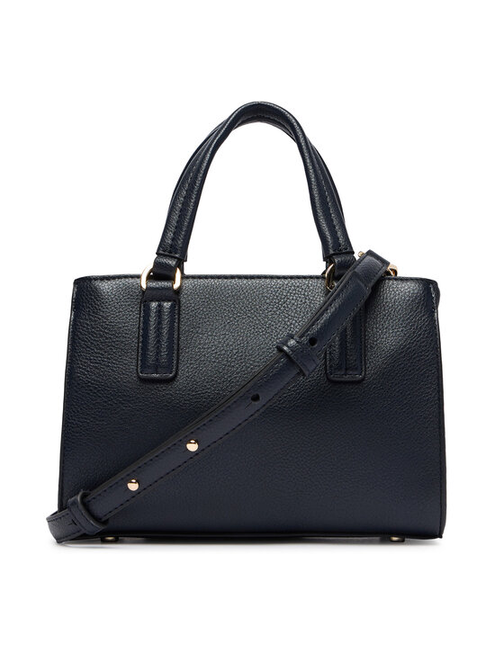 Tommy Hilfiger Táska Tommy Hilfiger Th Daily Mini Tote Corp AW0AW18642 Sötétkék