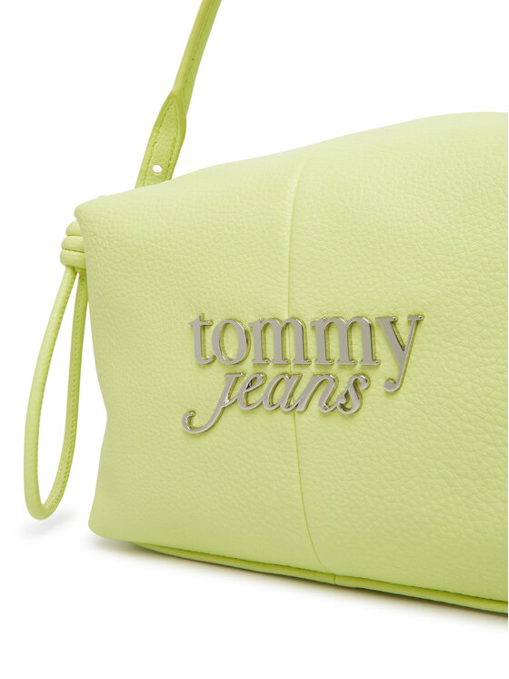 Tommy Jeans Soma Tommy Jeans Metal Logo Crossbody Camera Bag AW0AW18470 Zaļš