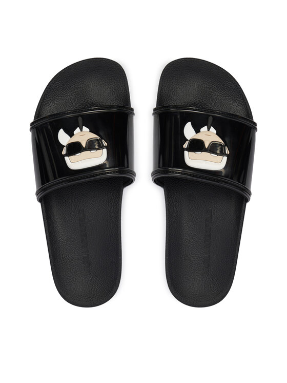 KARL LAGERFELD Шльопанці KARL LAGERFELD Kondo Maxi II KL80805C Чорний