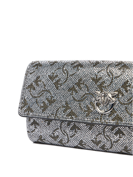 PINKO Сумка PINKO Love Tiny Brids Wallet C AI 25-26 PCPL 103765 A20D Срібний