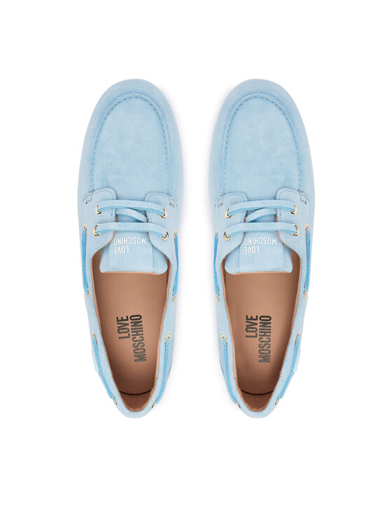 LOVE MOSCHINO Мокасини LOVE MOSCHINO JA10101G1OIG0701 Світло-синій