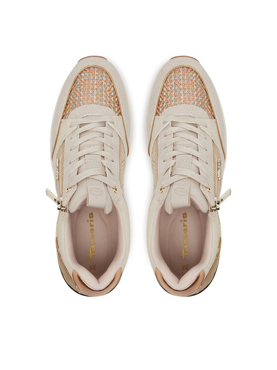Tamaris Sneakersy Tamaris 1-23703-41 Beżowy