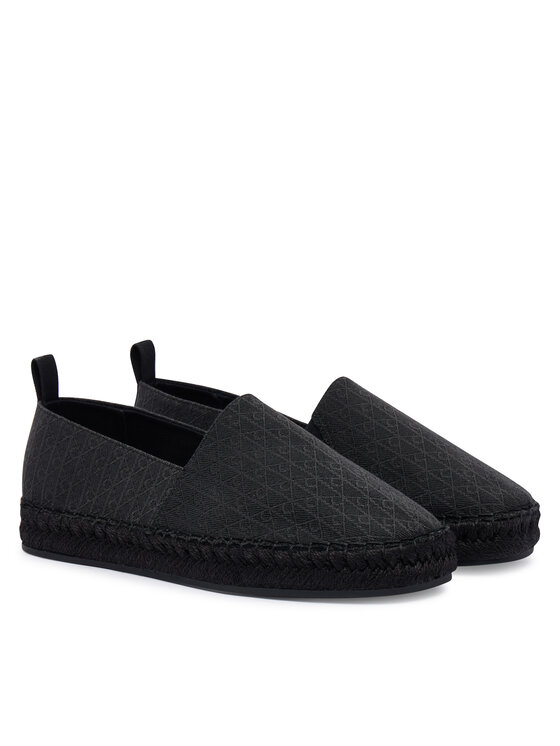 Calvin Klein Espadrile Calvin Klein All Over CK HW0HW02933 Negru