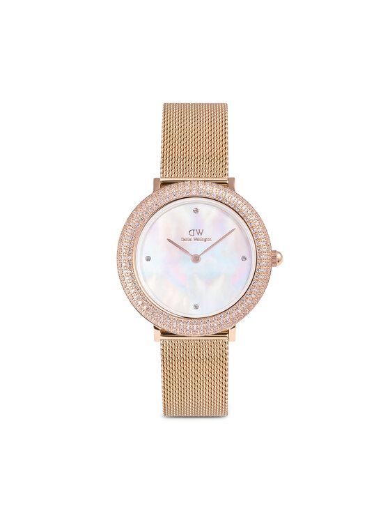 Daniel Wellington Годинник Daniel Wellington Crystalline Bezel 3 DW00100823 Рожеве золото