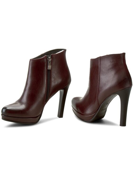 QUAZI Škornji QUAZI 70572-01 Bordo rdeča