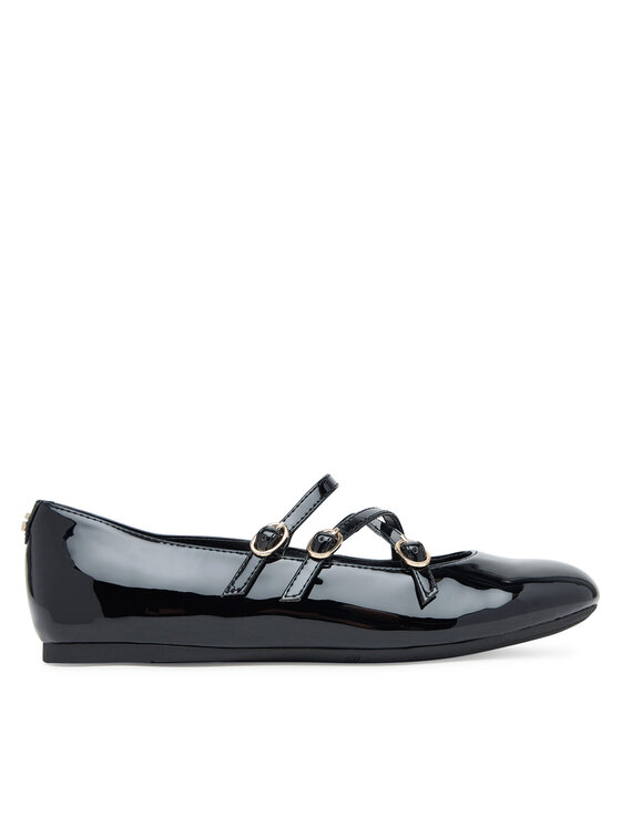 Guess Baleriny Guess FLTKAL PAF02 Czarny