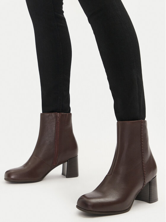 Clarks Ботильйони Clarks Keirsta Faye 26180038 Коричневий