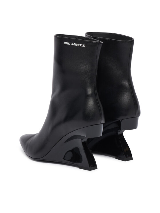 KARL LAGERFELD Botki KARL LAGERFELD Waverly KL34645 Czarny