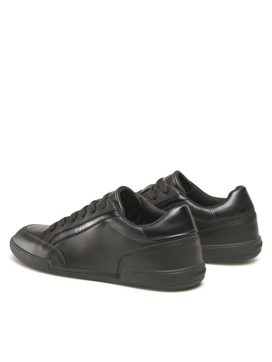 Calvin Klein Sneakers Calvin Klein Low Top Lace Up Lth HM0HM00821 Negru