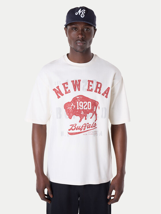 New Era New Era Футболка 60596287 Білий Regular Fit