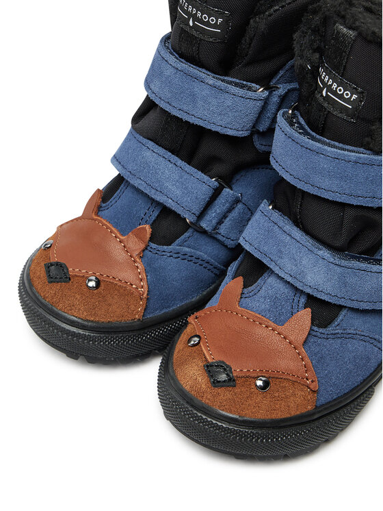 Mrugała Čižmy Mrugała MALI 7251/4-63 Tmavomodrá