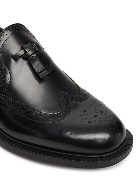 HUGO Poltopánky HUGO Lysander 50548636 Čierna