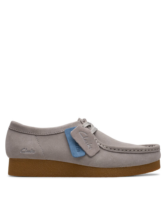 Clarks Polobotky Clarks WallabeeEVOSh 26181477 Šedá
