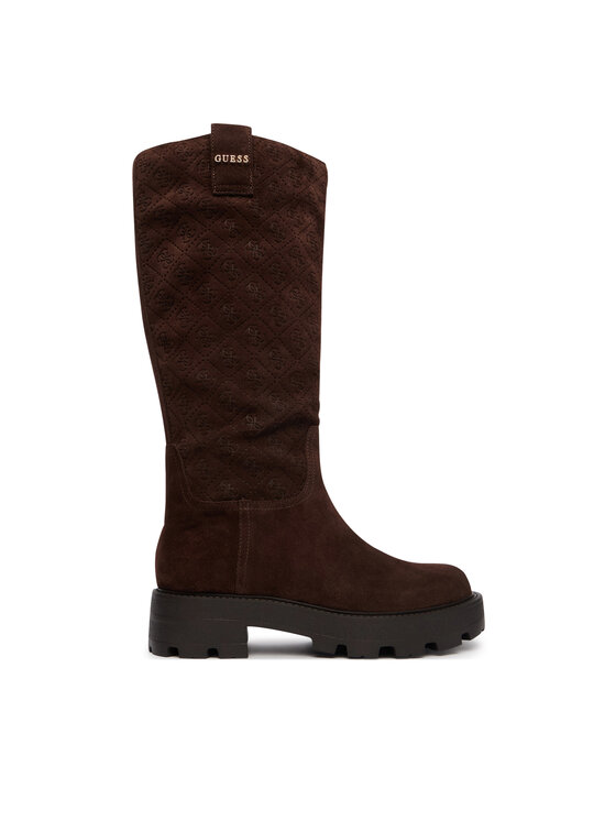 Guess Kozaki Guess FLFL2Y SUE11 Brązowy