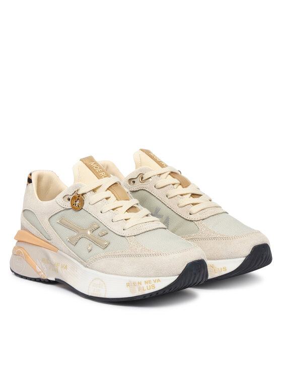 Premiata Sneakersy Premiata Moerund Var 7800 Beżowy jasny
