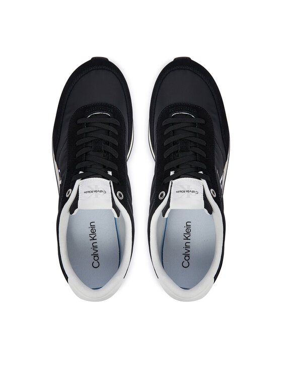 Calvin Klein Jeans Snīkeri Calvin Klein Jeans Retro Runner Ess Mix Mat YM0YM01361 Melns