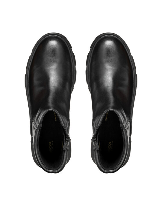 Geox Členková obuv Geox D Vilde D46UAB 0TUBC C9999 Čierna