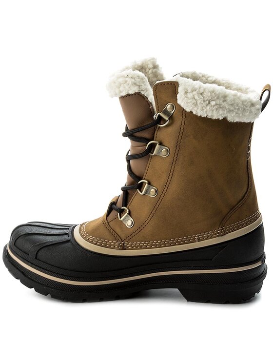 Crocs Snehule Crocs Allcast II Boot M 203394 Hnedá