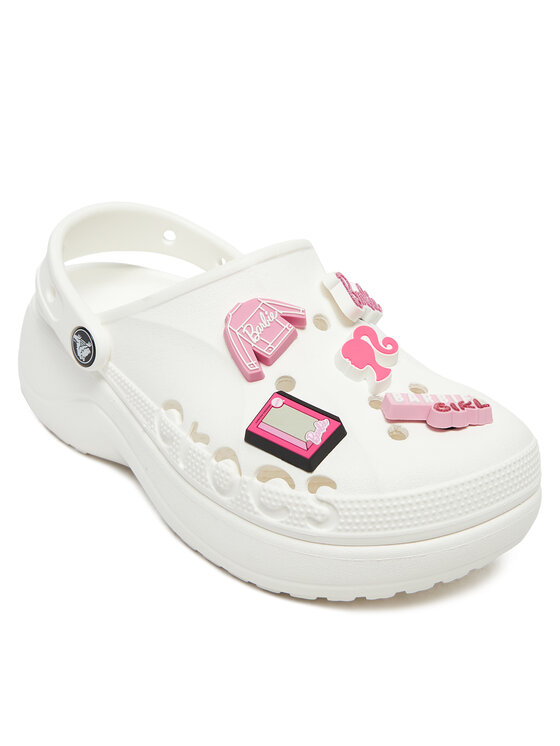 Crocs Прикраса для взуття Crocs BARBIE 5 PACK 10012070 5 PACK Рожевий