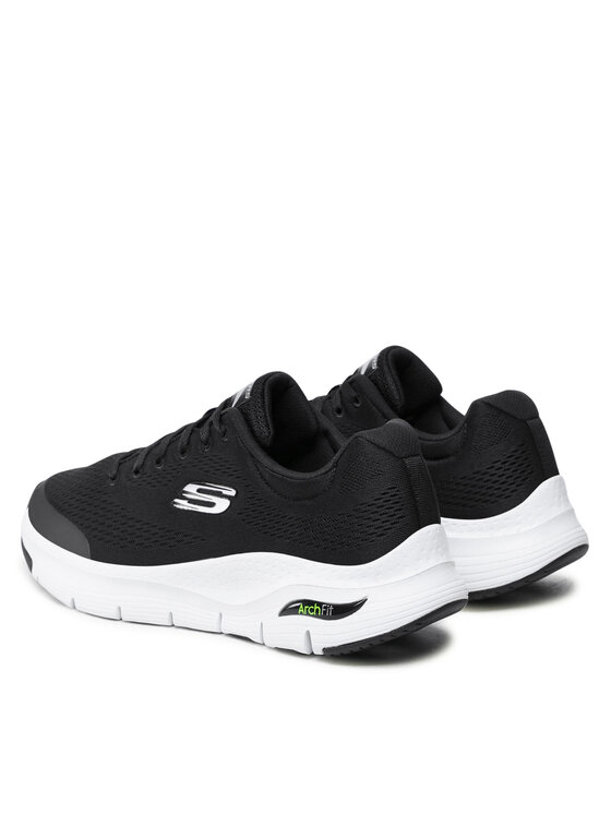Skechers Snīkeri Skechers Arch Fit 232040/BKW Melns