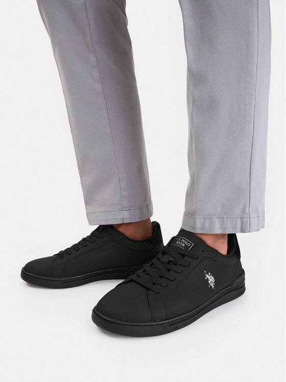 U.S. Polo Assn. Sneakersy U.S. Polo Assn. EO-SANDRO001M/GY1 Černá
