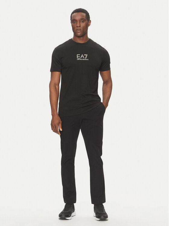 EA7 Emporio Armani EA7 Emporio Armani Футболка 7M000301 AF13739 UC001 Чорний Slim Fit