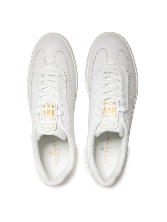 Scotch & Soda Sportcipők Scotch & Soda Plakka 22831762 Fehér