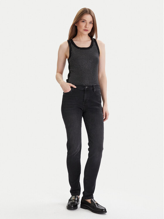 JOOP! Jeans JOOP! Jeans Топ Tunka 30046107 Чорний Slim Fit