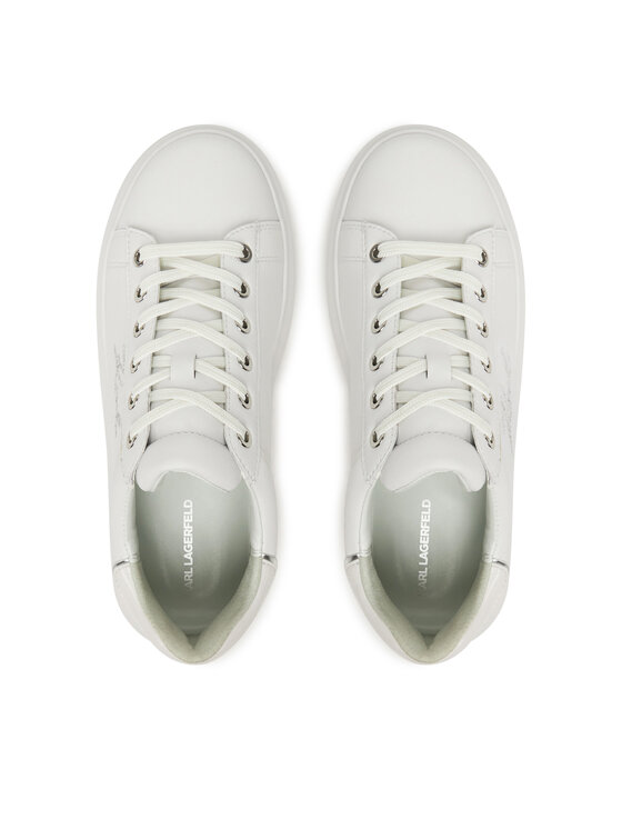 KARL LAGERFELD Снікерcи KARL LAGERFELD Kapri KL62518 Білий