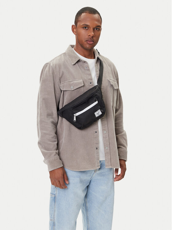 Herschel Borsetă Herschel Pop Quiz Hip Pack 11406-00001 Negru