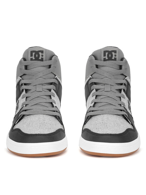 DC Shoes Sneakersy DC Shoes CURE HI TOP ADYS400072-GG4 Szary