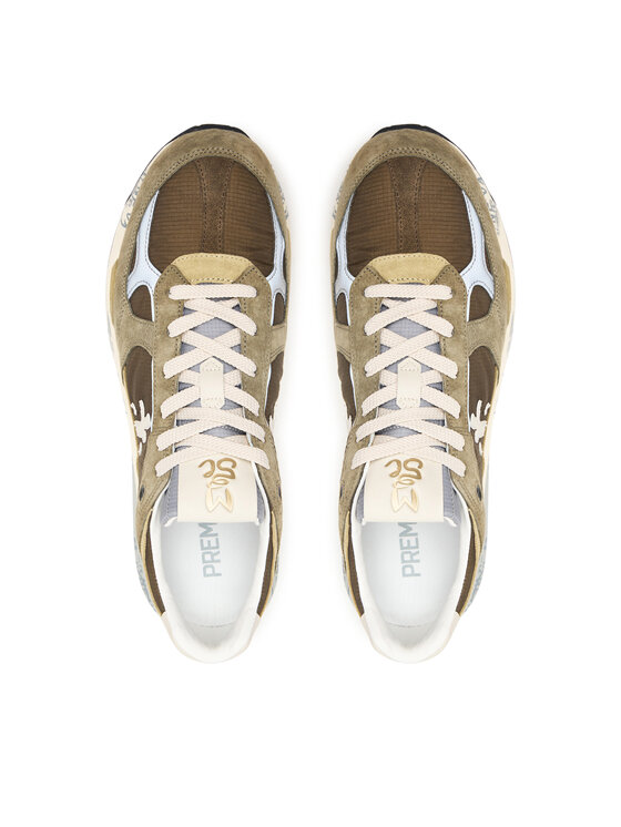 Premiata Sneakersy Premiata Mase25 Var 8423 Tmavo zelená