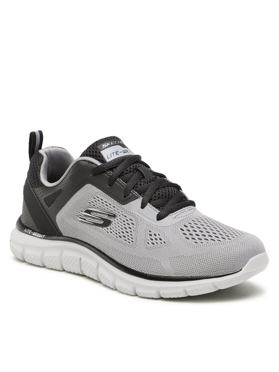 Skechers Сникърси Skechers Track Broader 232698/GYBK Сив