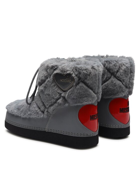 LOVE MOSCHINO Снігоходи LOVE MOSCHINO JA24232G0HJW0020 Сірий