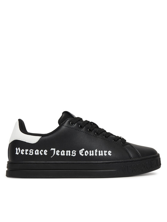 Versace Jeans Couture Снікерcи Versace Jeans Couture 80YA3SKC Чорний