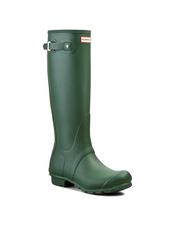 Hunter Гумові чоботи Hunter Womens Org Tall WFT1000RMA Зелений