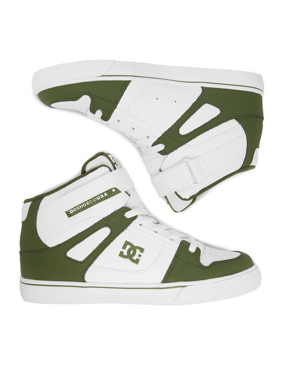 DC Shoes Снікерcи DC Shoes EO-PURE HI TOP EV BOYS DC01795301 Білий