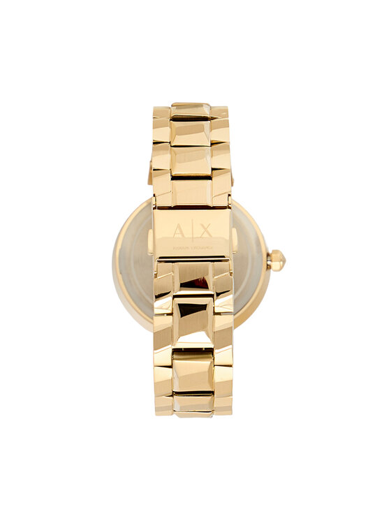 Armani Exchange Годинник Armani Exchange Audelle AX4407 Золотий
