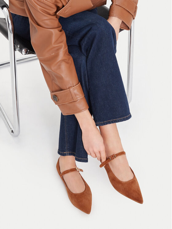 MEXX Baleriny MEXX EO-WS1314-01 Brązowy jasny