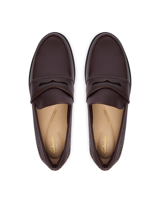 Clarks Сліпери Clarks Straven Edge 26186491 Коричневий