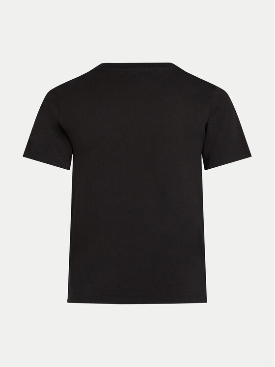 Calvin Klein Jeans Calvin Klein Jeans Póló Monologo IU0IU00678 Fekete Regular Fit
