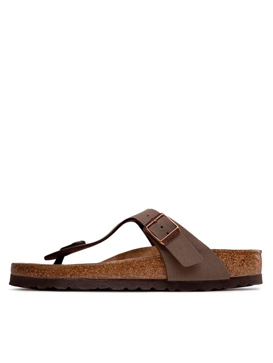 Birkenstock В'єтнамки Birkenstock Gizeh 0043751 Коричневий