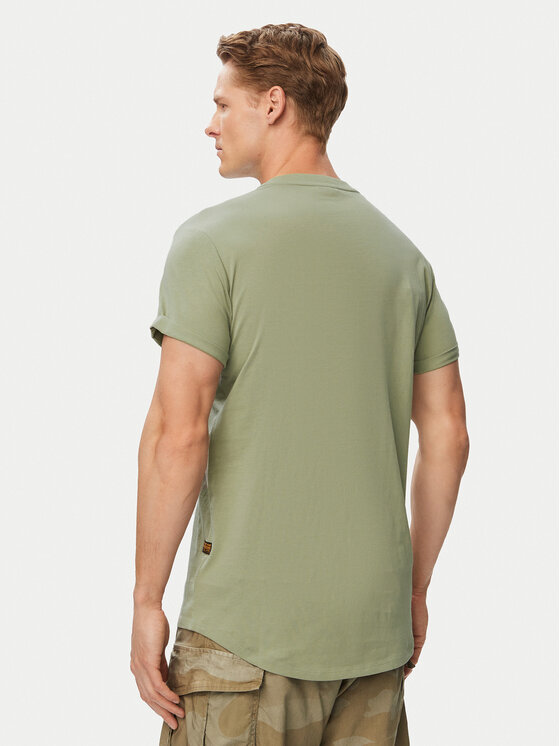 G-Star Raw G-Star Raw Majica Lash D16396-B353 Zelena Regular Fit