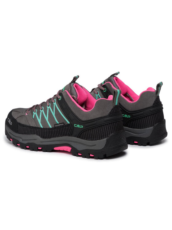 CMP Turistiniai batai CMP Kids Rigel Low Trekking Shoes Wp 3Q13244J Pilka