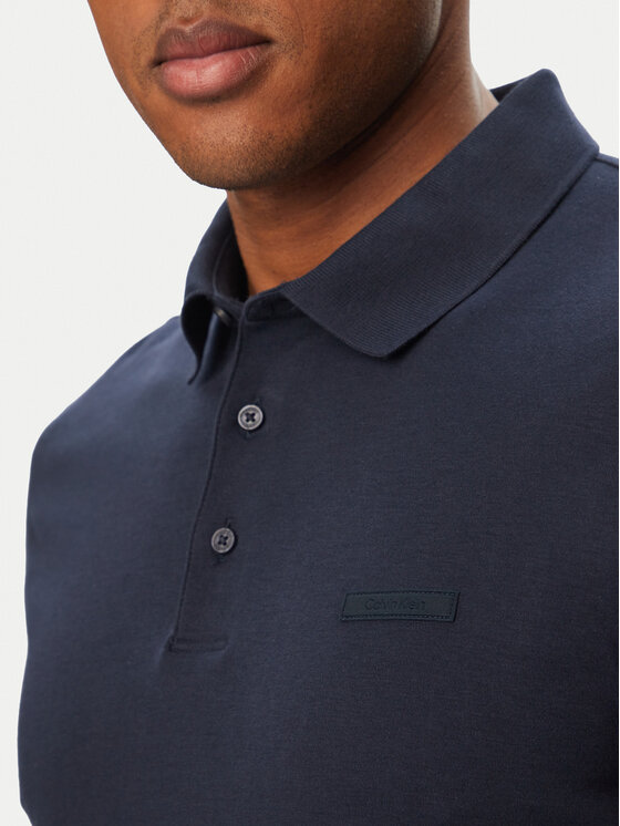 Calvin Klein Calvin Klein Polo Supima LV04LH204G Azul marino Regular Fit